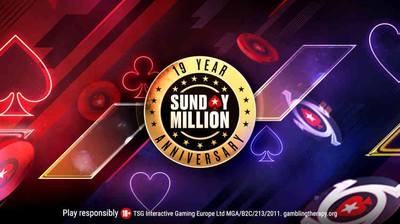 PokerStars Launches Sunday Million Season Promo to Celebrate 19 Years of Its Iconic Tournament