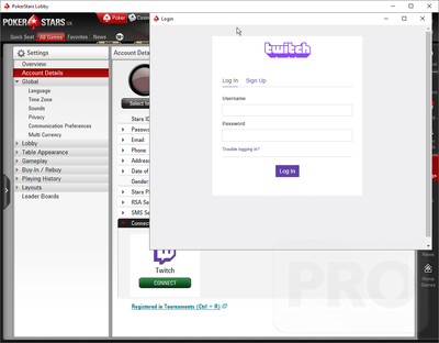 PokerStars Adds In-Client Twitch Integration