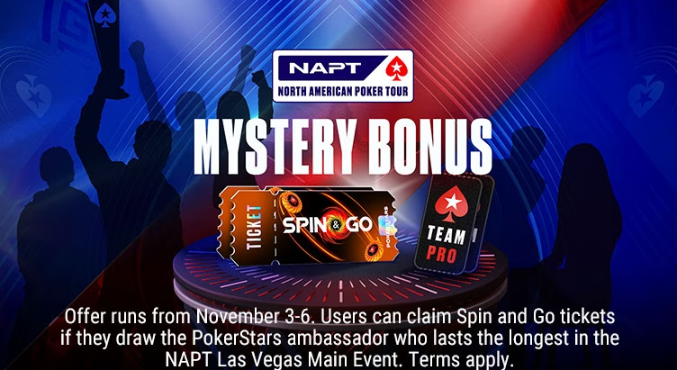 Claim Free Spin & Go Tickets as PokerStars Run NAPT Ambassador Promotion