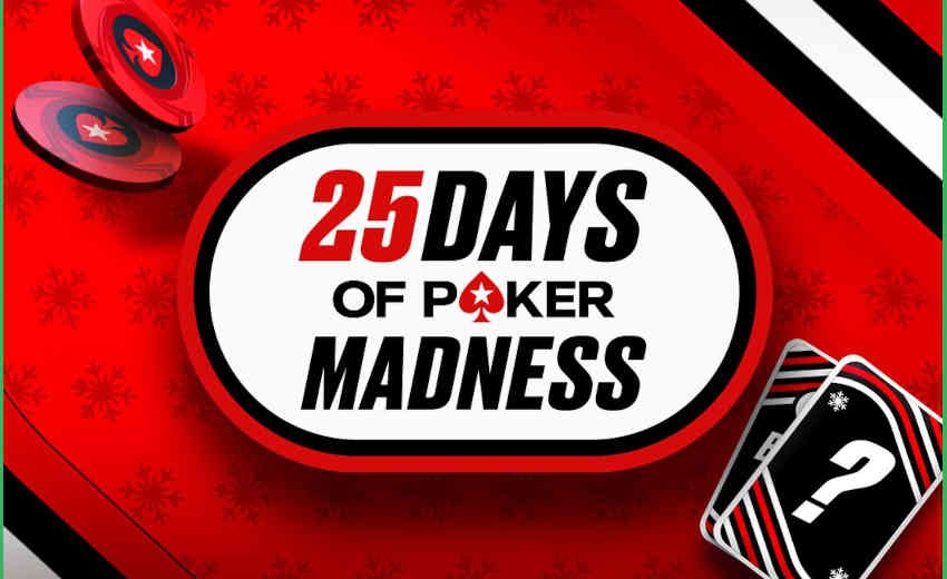 PokerStars Brings 25 Days of Poker Madness to the US & Ontario