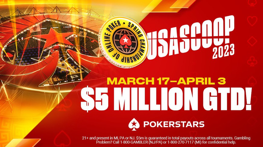 First Details of PokerStars MI-NJ Shared USASCOOP Series Revealed