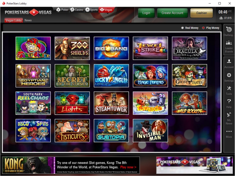 pokerstars casino no deposit