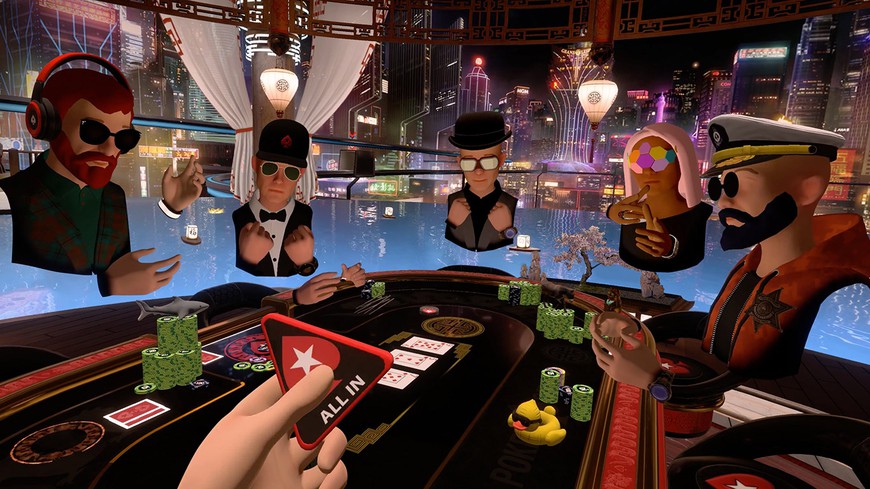 PokerStars Virtual Realty Poker Product Goes Live