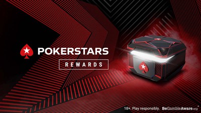 Promo image for PokerStars new PokerStars Rewards Loyalty Program, featuring an image of a high-tech chest. Chests are a key part of the program. Players need to earn points to unlock Chests & progress. The higher the Chest tier, the greater the rewards.
