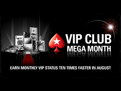 PokerStars Launches VIP Mega Month Promotion