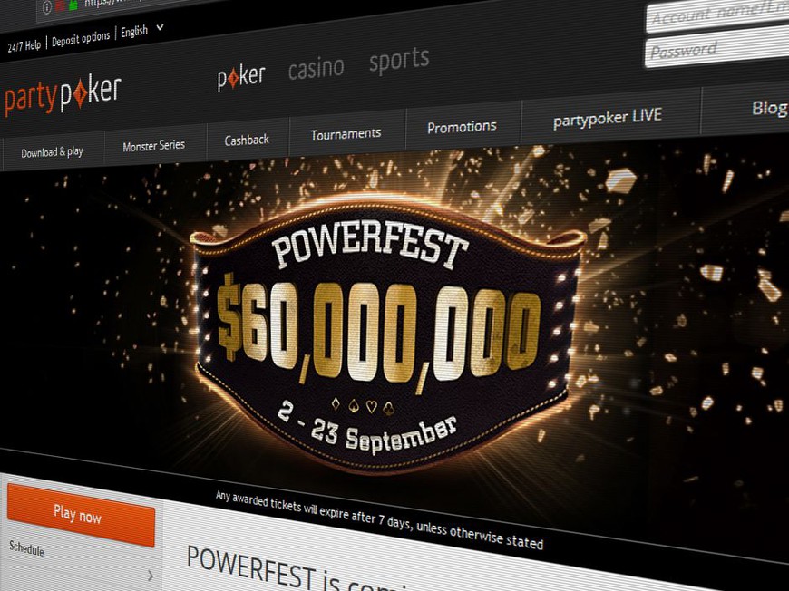 September's Powerfest from Partypoker Nips At The Heels of PokerStars' WCOOP