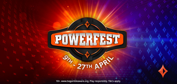 Partypoker Joins the Monster April with their Flagship Powerfest Festival