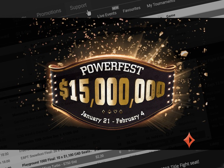 Compared to the series in January 2017, 2018’s first Powerfest appears ambitious. However, last September’s series was the biggest ever hosted by the operator with $35 million over a whopping 330 events. Compared to the series in January 2017, 2018’s first Powerfest appears ambitious. However, last September’s series was the biggest ever hosted by the operator with $35 million over a whopping 330 events.