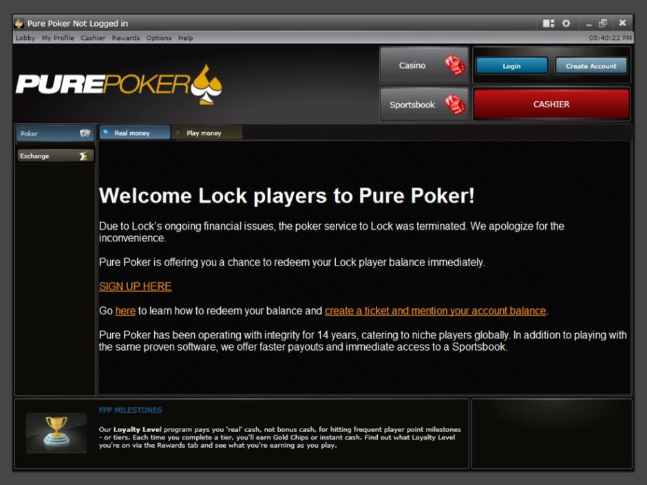 Lock has fired back at this move by the network by detailing the legal terms of terminating its contract with Revolution, which it claims to have sent to its regulatory body in Curacao last week. Lock has fired back at this move by the network by detailing the legal terms of terminating its contract with Revolution, which it claims to have sent to its regulatory body in Curacao last week.