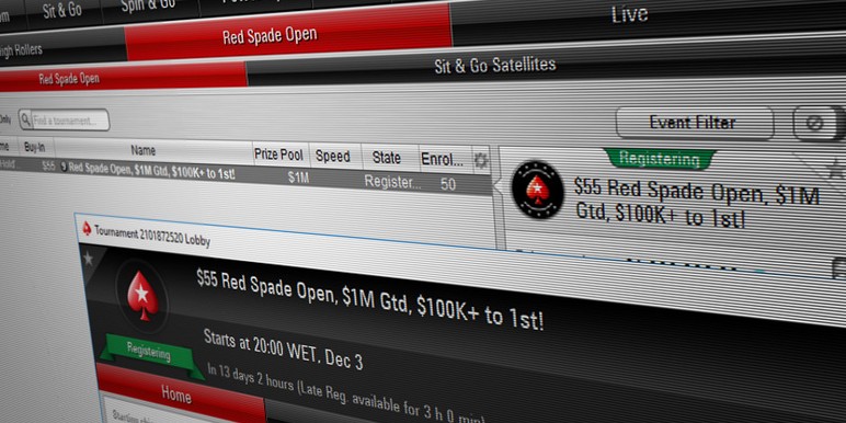 The $55 tournament ran every year since 2011 but was absent in 2016. Traditionally there is a bounty of $100 to $500 on the head of every "Red Spade" PokerStars pro. The $55 tournament ran every year since 2011 but was absent in 2016. Traditionally there is a bounty of $100 to $500 on the head of every "Red Spade" PokerStars pro.