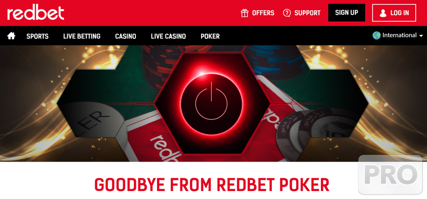 Redbet to Close MPN Online Poker Room