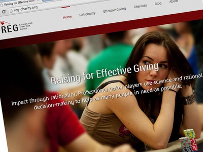 Poker Players Give to Charities Through "Raising for Effective Giving"