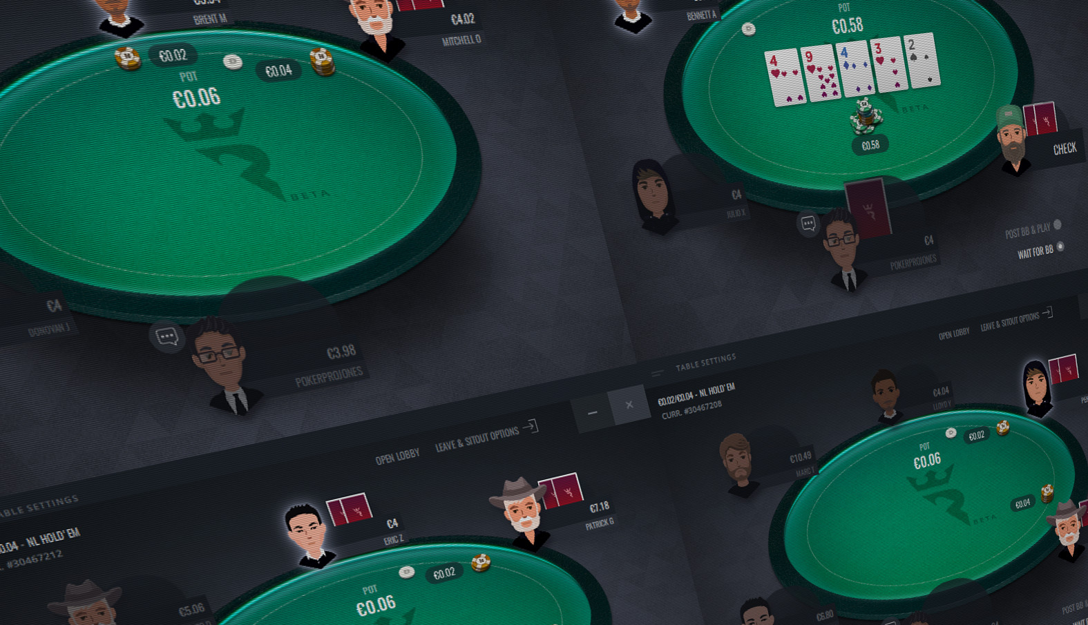 Play free poker card games