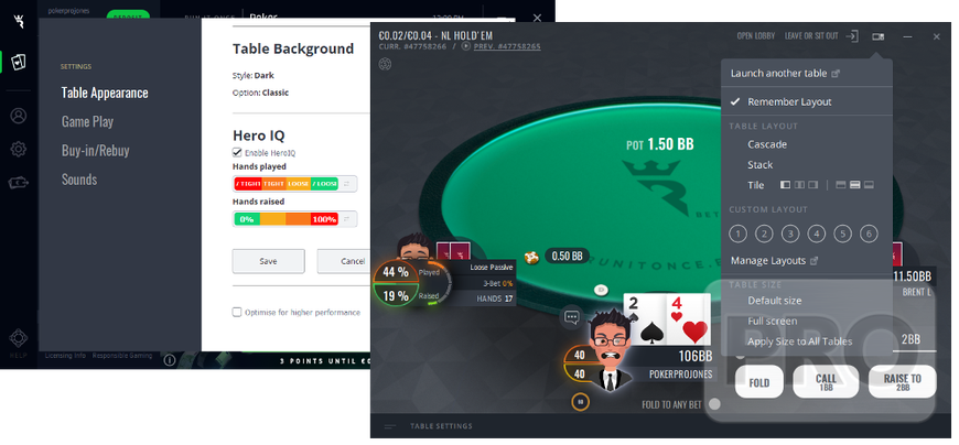 Built-in HUD the Highlight in Run it Once Poker Major Product Upgrade