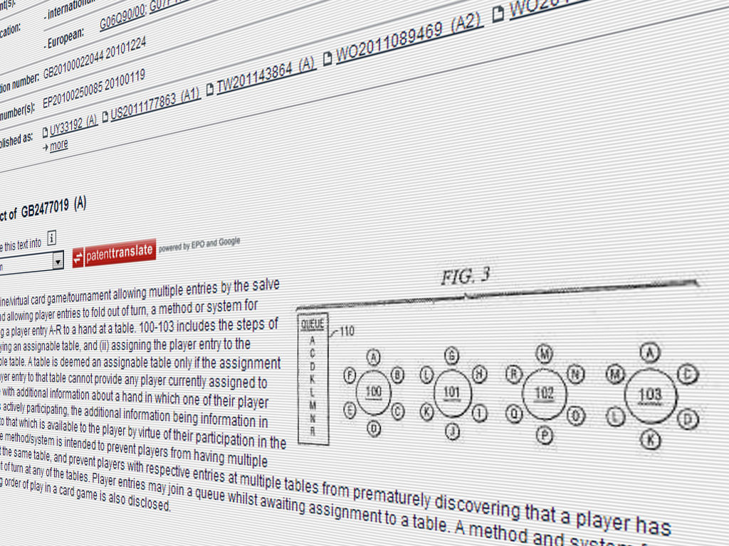 PokerStars plans to pursue a strategy to enforce the intellectual property it now owns following its purchase of Full Tilt. Its Rush Poker patent application… PokerStars plans to pursue a strategy to enforce the intellectual property it now owns following its purchase of Full Tilt. Its Rush Poker patent application…
