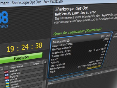 888 Returns to Public Tournament Tracking Site SharkScope