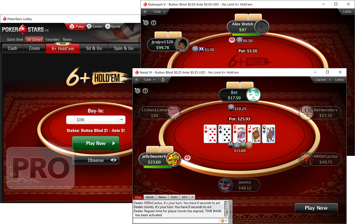 cashing out of pokerstars live casino