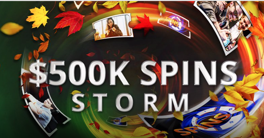 Partypoker Whips Up a Storm With New Spins Promotion