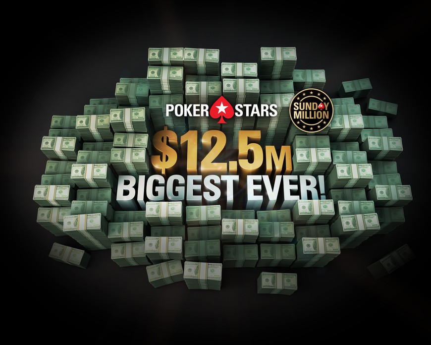 14th Anniversary of the Sunday Million Will be PokerStars' Largest Ever Online Poker Tournament