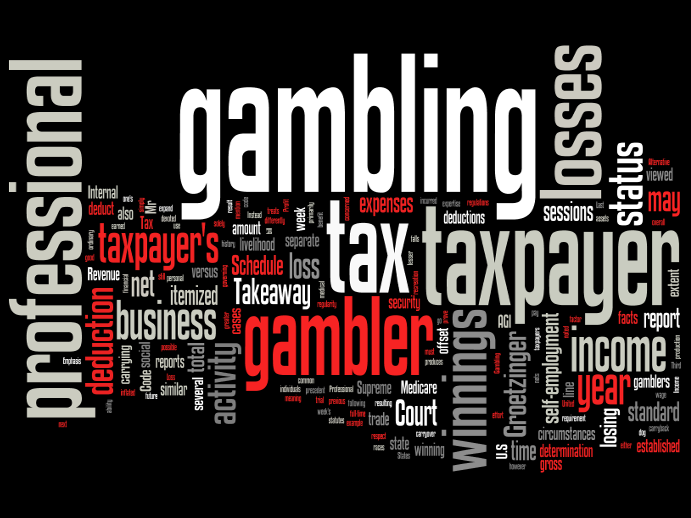Tax gambling losses and winnings
