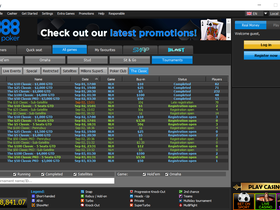 The Classic: New Daily Tournaments From 888poker