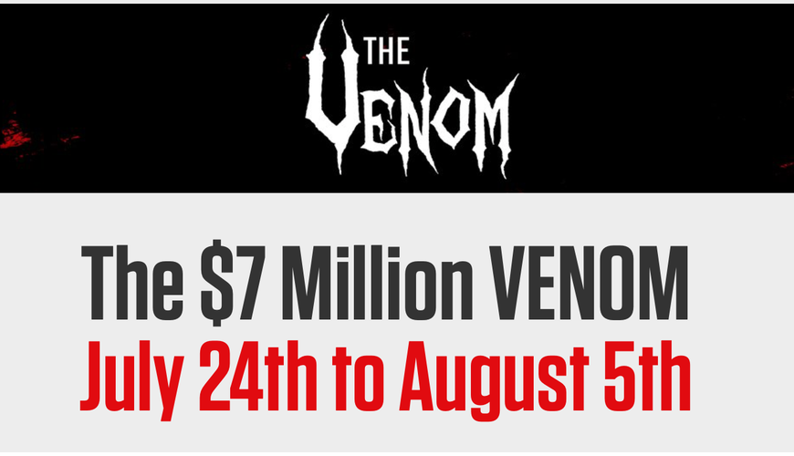 WPN's Venom Returns For the Third Time with Biggest Guarantee To Date