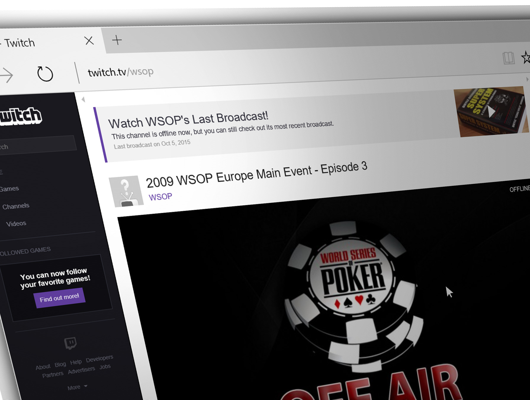 10 WSOP gold bracelet events which take place in Berlin from October 8 to October 24 will be live streamed on Twitch. 10 WSOP gold bracelet events which take place in Berlin from October 8 to October 24 will be live streamed on Twitch.