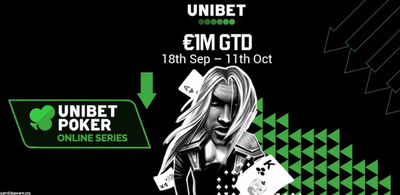 Unibet Online Series Returns This September With €1 Million Guarantee