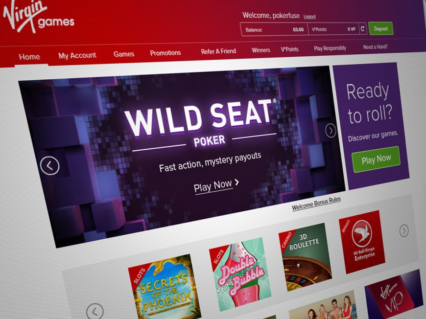 Gamesys and Virgin Games Unveil "Wild Seat Poker"