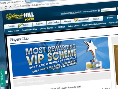 William Hill Ends Rakeback and Switches Players to VIP Program