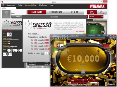 Poker and Lotto: Winamax Introduces "Expresso" Poker