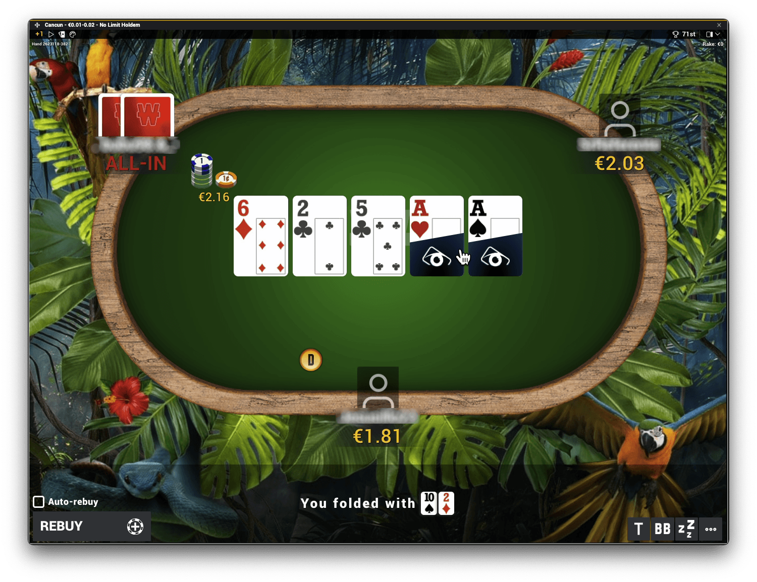 Winamax Adds RecreationalFriendly Rabbit Hunting Feature Pokerfuse