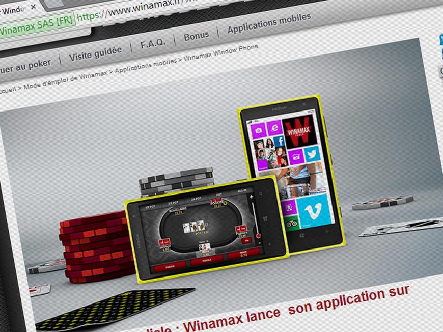 Winamax Poker Releases App for Microsoft Windows Phone