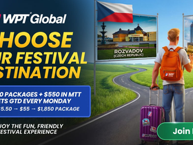 Win Festival Packages at WPT Global - Play Live Poker in Rozvadov or Tallinn