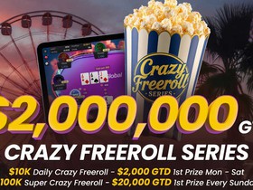 $2 Million up for Grabs in the WPT Global Crazy Freeroll Series