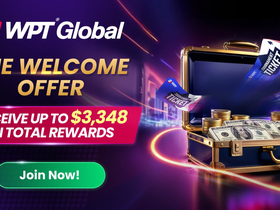 WPT Global Welcomes New Players with a $3,348 Bonus Package