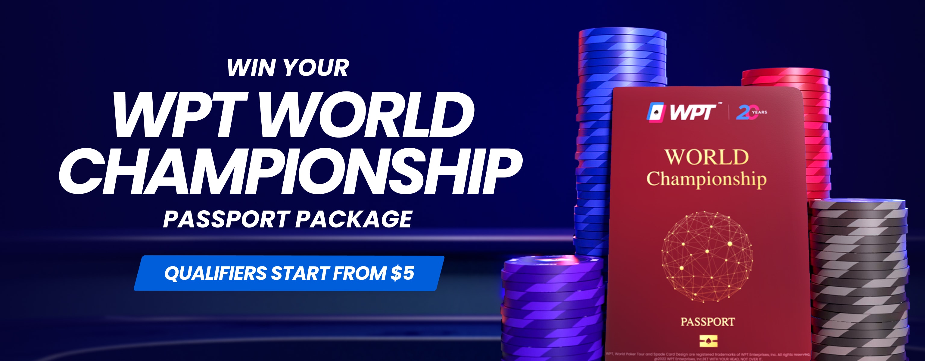 5 Gets You a Shot at the 15 Million WPT Global World Championship