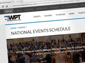 World Poker Tour Season XV Main Tour Schedule Revealed