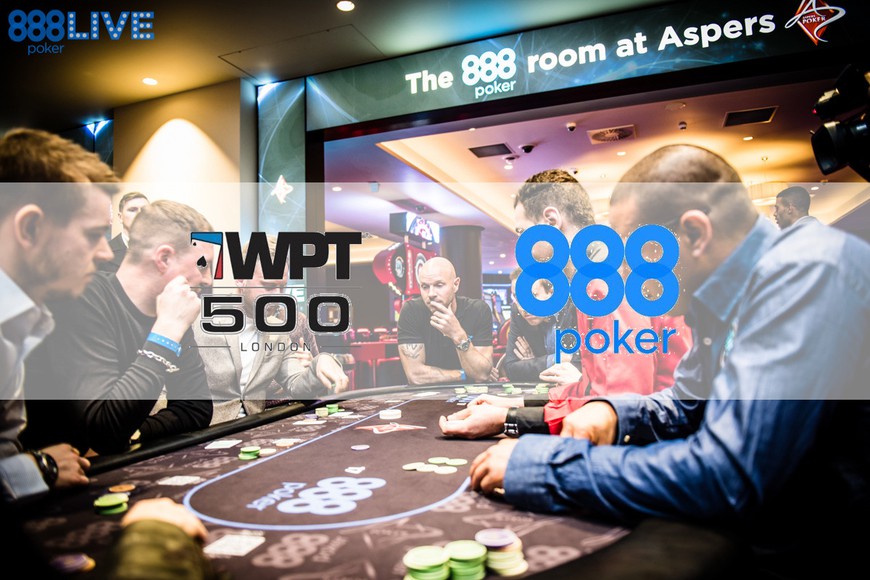 After Four Years with partypoker, WPT Joins Forces with 888 to Bring WPT500 To London