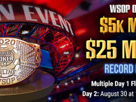 GGPoker WSOP Main Event $25 Million Guarantee Heading for an Overlay?