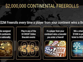 $2M in Prizes: GGPoker's 2023 WSOP Online Continental Freerolls