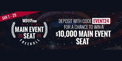 Free Tickets: Win a WSOP 2024 Main Event Seat at WSOP Online Freerolls This Month