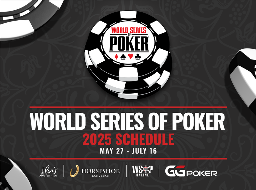 WSOP 2025 Schedule Revealed: Six New Tournaments Among 100 Bracelet Events