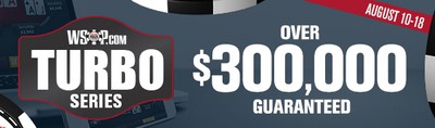WSOP.com $300,000 Guaranteed August Turbo Series Starts Saturday