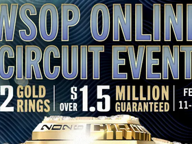 Play Two Major Tournament Series at WSOP Online This February