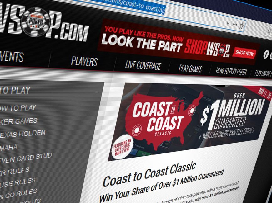 WSOP.com Launches $1 Million Guaranteed Tournament Series to Celebrate Shared Liquidity