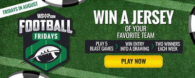 Football Fridays at WSOP – Win a Free NFL Jersey Every Week