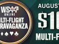$100k WSOP Multi-Flight Extravaganza Offers 10 Day 1 Flights
