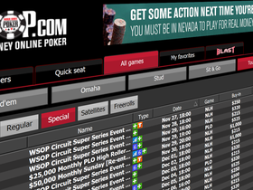 WSOP Holiday Special: Double Reward Points at Cash Games and Super Circuit Online Series for Tournament Players in New Jersey and Nevada