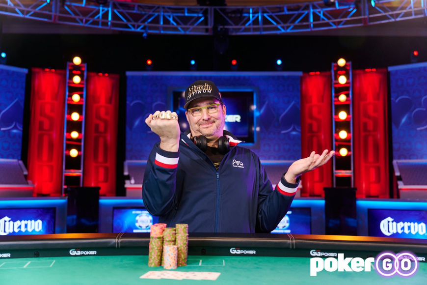 Hellmuth Bags Historic 16th WSOP Bracelet in 2-7 Lowball Draw